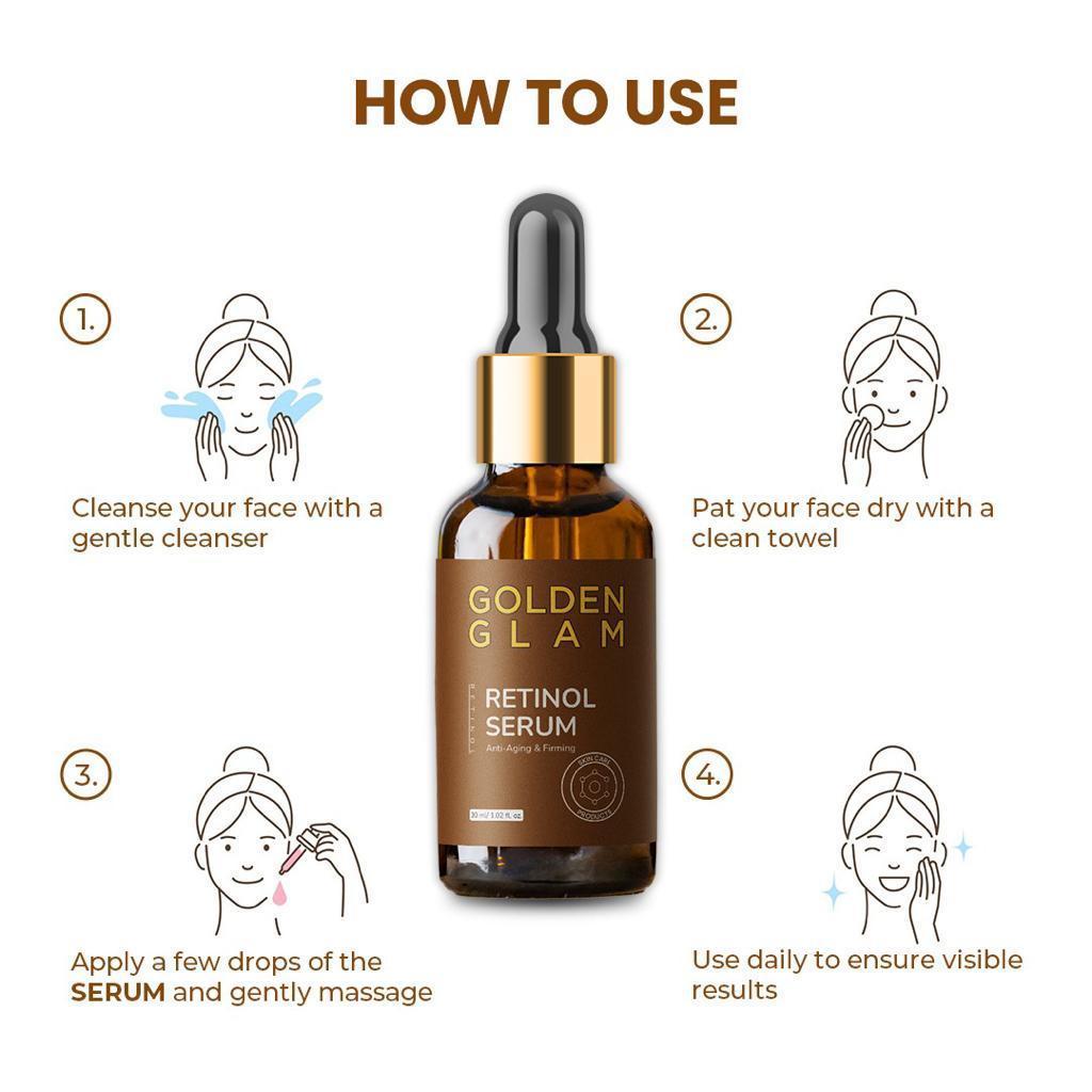 Retinol Gold Serum Extreme Shine | Exclusive and Limited